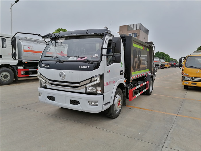 東風壓縮式垃圾車_東風天錦12方壓縮垃圾車_廠家直銷價格更優(yōu)惠