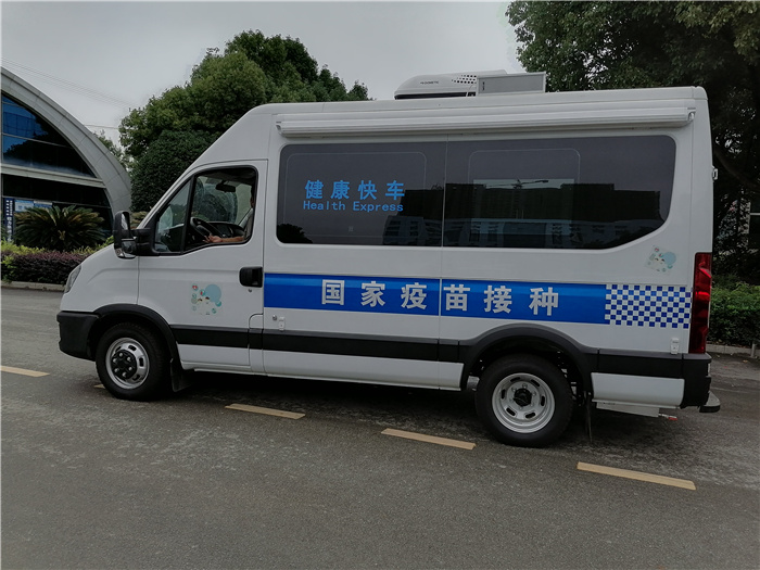 烏海疫苗接種車圖片功能_依維柯流動疫苗接種車_防疫健康快車廠家直銷