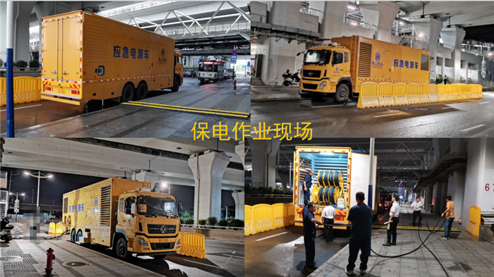 天錦500KW電力搶修車_汽車防洪水的裝備_供電移動電源車